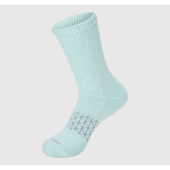 Hanes Absolute Wellness Crew Socks Women’s Size 5-9 Pack 2 Extreme Cushion - Picture 4 of 12